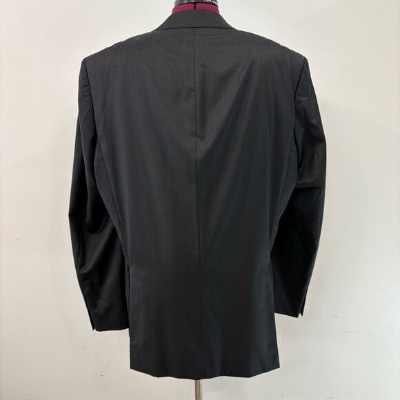HUGO BOSS Selection Black Super 150 Wool 46L Jacket - Picture 4 of 15